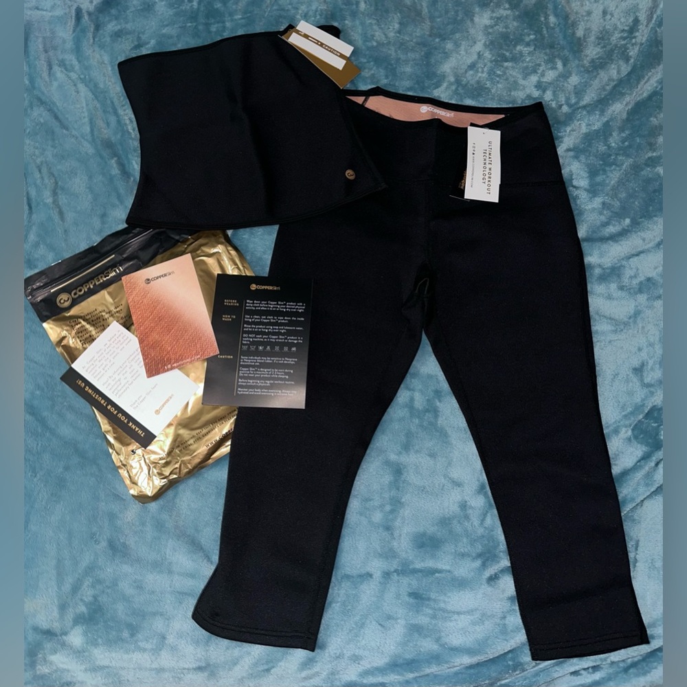 CopperSlim NWT women’s workout *SET* size L